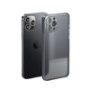Matte Thin PP Cover til iPhone 12 Pro Max - Sort Transparent
