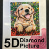 Diamond Painting Hundehvalp 50x65cm