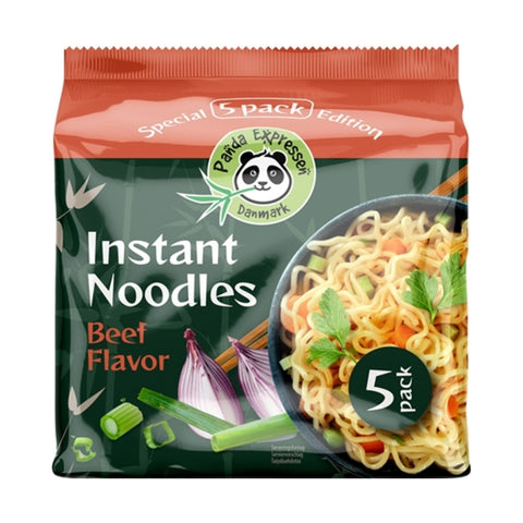 PandaEkspressen Instant Nudler Oksekødssmag 5-pak 60g