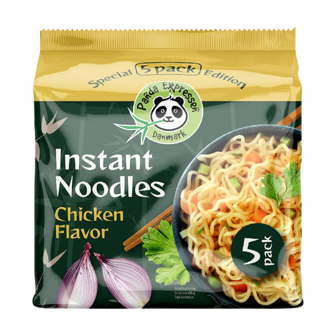PandaEkspressen Instant Nudler Kyllingesmag 5-pak 60g