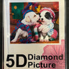 Diamond Painting Hundehvalpe 50x40cm