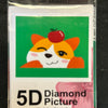 Diamond Painting Kat med æblr 15x20cm