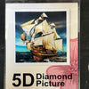 Diamond Painting Sejlskib 20x20cm