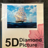 Diamond Painting Sejlskib 30x40cm