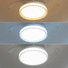 Loftsventilator med LED-lys og 4 foldbare vinger Blalefan InnovaGoods Hvid 72 W