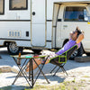 Sammenklappeligt campingbord i tekstil med hylster Cafolby InnovaGoods