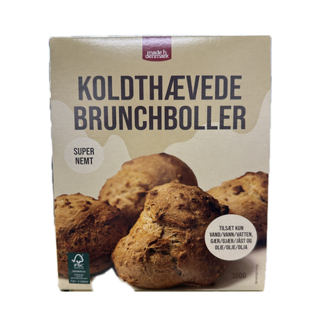 Koldthævede Brunchboller Mix 300g