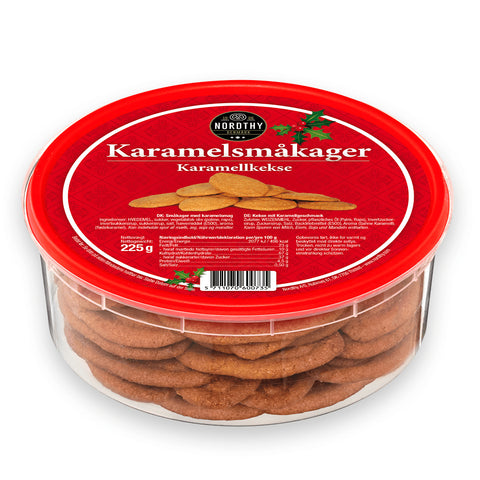 Nordthy Bulk Karamelsmåkager Jul 225g