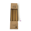 3-pack Kronelys, snoet - Cognac