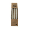 3-pack Kronelys, snoet - Hvid