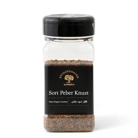 Peber sort knust