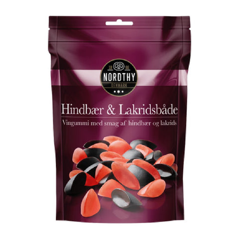 Nordthy Hindbær/Lakridsbåde 145g