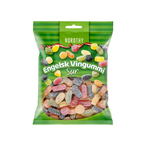 Nordthy Sur Engelsk Vingummi 800g