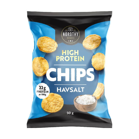 Nordthy High Protein Chips Havsalt 50g