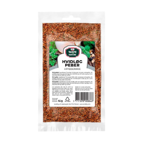 Hvidløg peber 45g