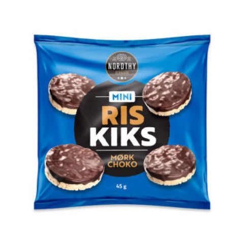 Nordthy Mini Riskiks Mørk Choko 45g