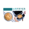 Airfryer Brødmåtte, rund, silikone+fiberglas, 52,5x21,5 cm