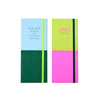 Notesblok med sticky-notes | Neon