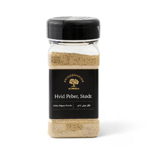 Peber, hvid, stødt