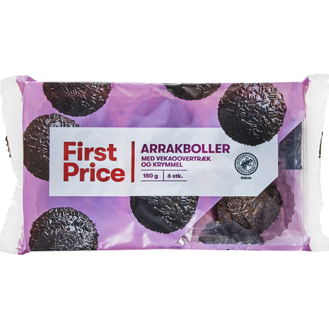 First Price Arrakboller 6 stk. 180g