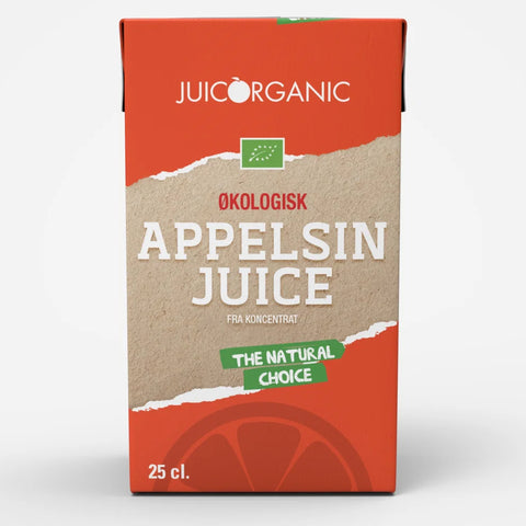 Øko appelsinbrik 25cl