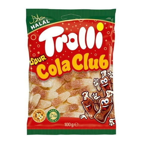Trolli Halal Sour Cola Club 100g