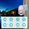 WiFi IP Udendørs overvågningskamera HD m. tilt funktion, nattesyn & vandtæt