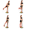 Fitness platform til balder og ben med træningsguide
