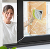 Magnetisk trekantet vinduesvasker - vask vinduer udefra og indefra på én gang