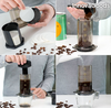 Manuel kaffemaskine - med håndtryk