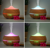 Aromaterapeutisk luftfugter med beroligende dæmpet lys - kan udsende dine yndlingsdufte