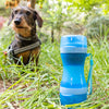 Flaske med beholder til vand og mad til kæledyr 2 i 1 Pettap InnovaGoods