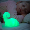 Dinosaur multifarvet LED-lampe