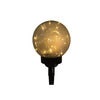 Solcelle kuglelampe med lyskæde, Ø15cm