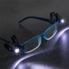 LED clips læselampe til briller 2 stk