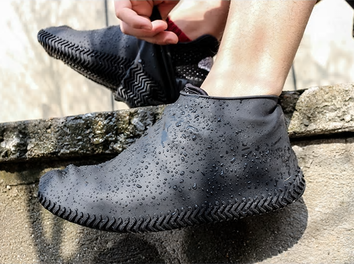 Vandtætte gummi overtræk til sko anti-slip såler, farver