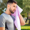 Sport håndklæde til øjeblikkelig nedkøling med kuldeeffekt