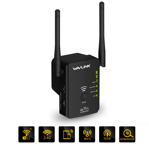 Wavlink trådløs 300Mbps - wifi-signalet betydeligt
